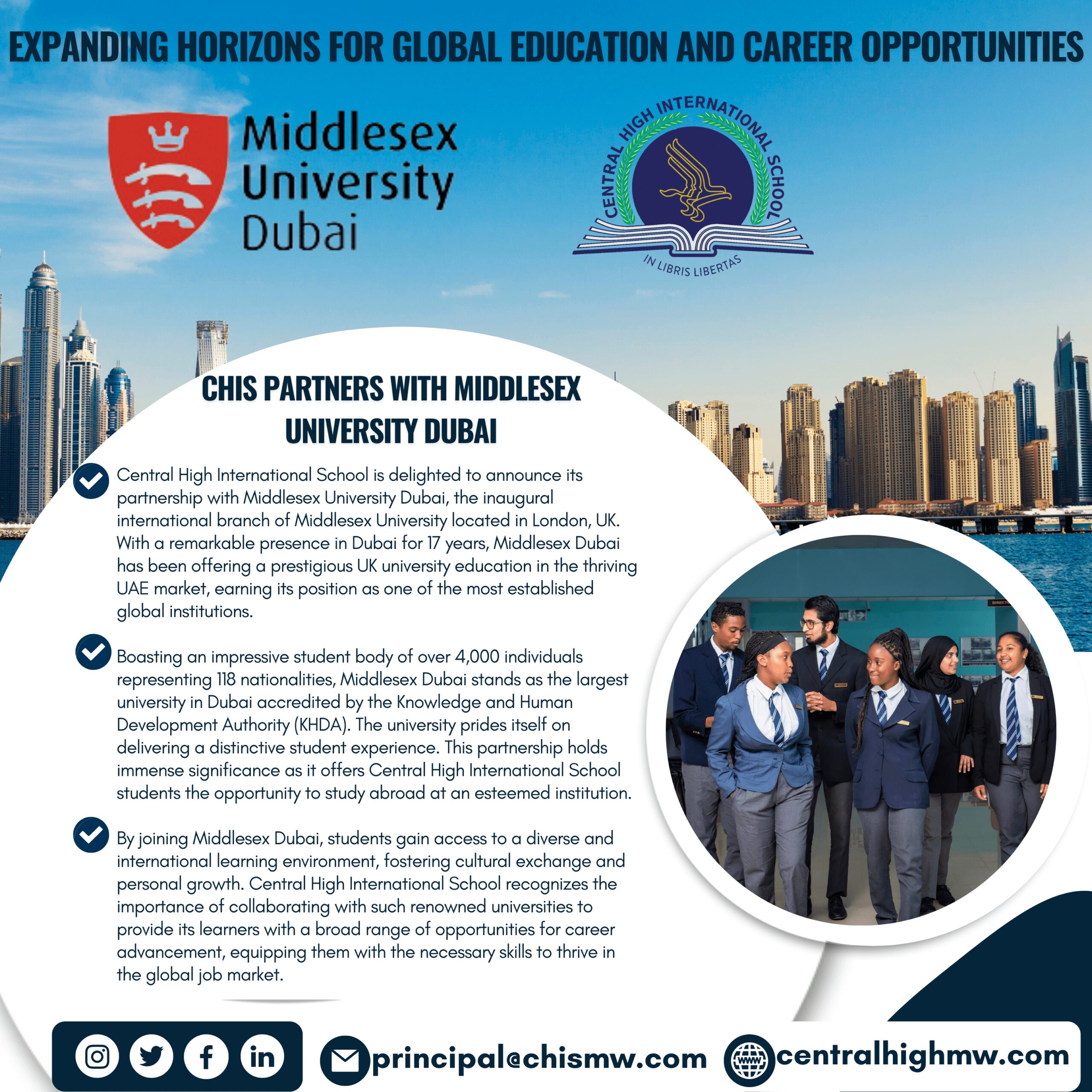 Study in Dubai  Affordable Tuition, Career Opportunities