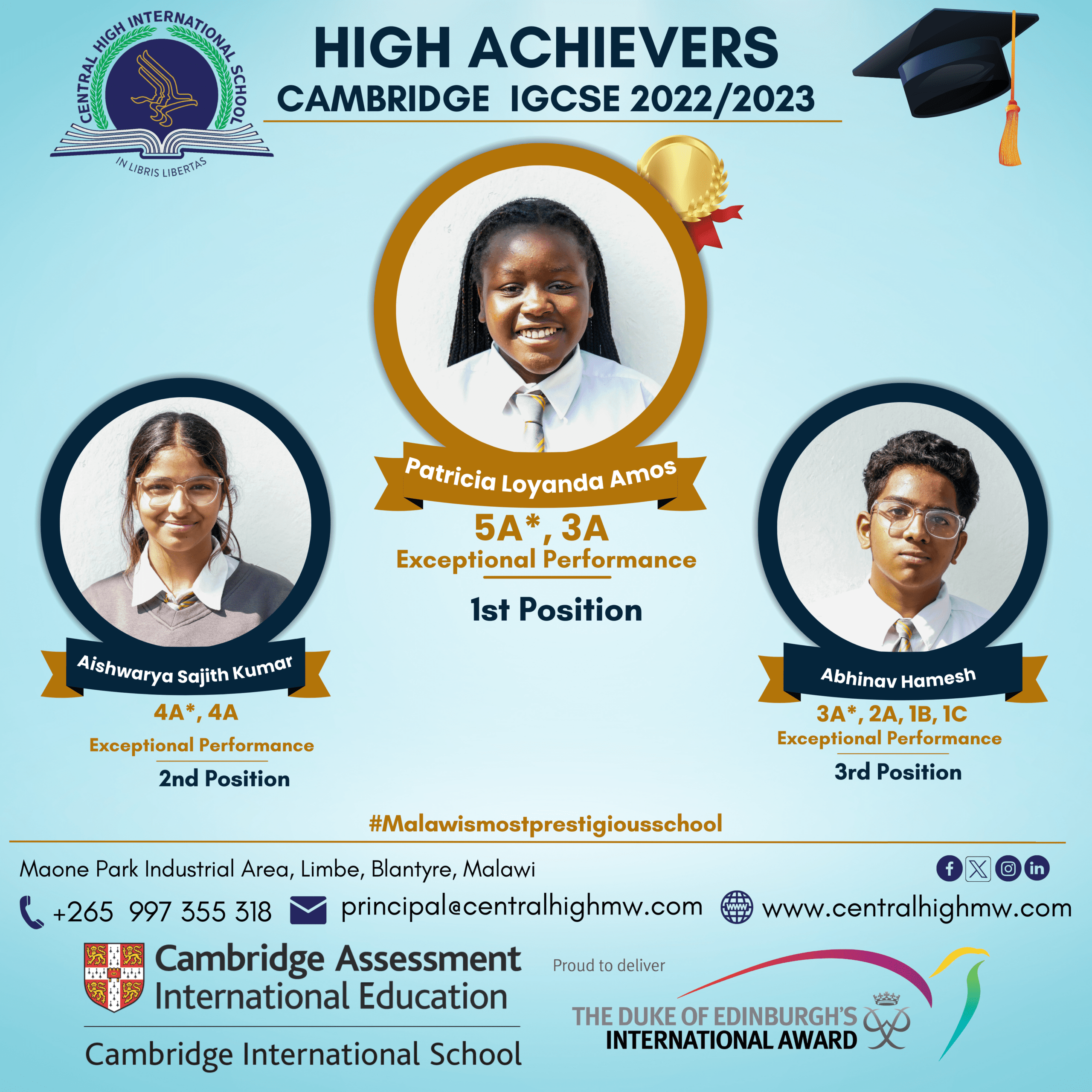 Triumphant Success: Celebrating IGCSE Achievements in the Cambridge Assessment International Education May/June 2023 Examination Series.